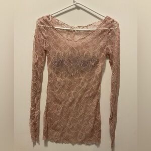 Y2K  London Sheer Long Sleeve